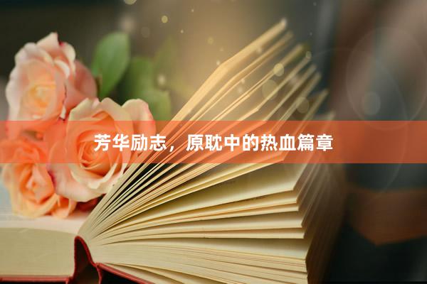 芳华励志，原耽中的热血篇章